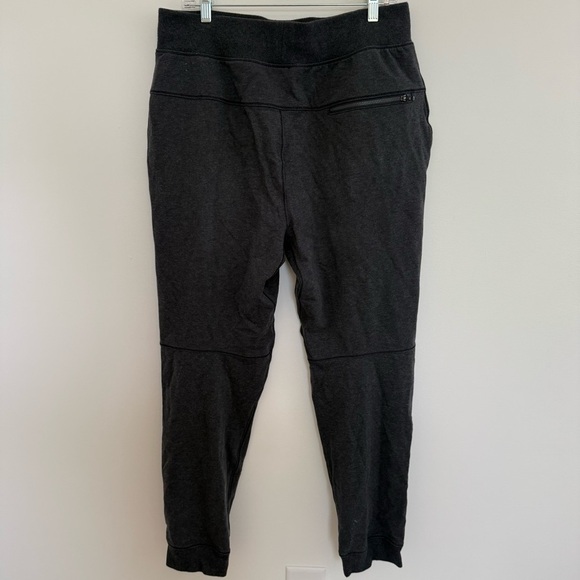 Lululemon Men’s Gray Athletic Cotton Jogger Sweatpants Zip Pockets Size Large - Picture 5 of 11